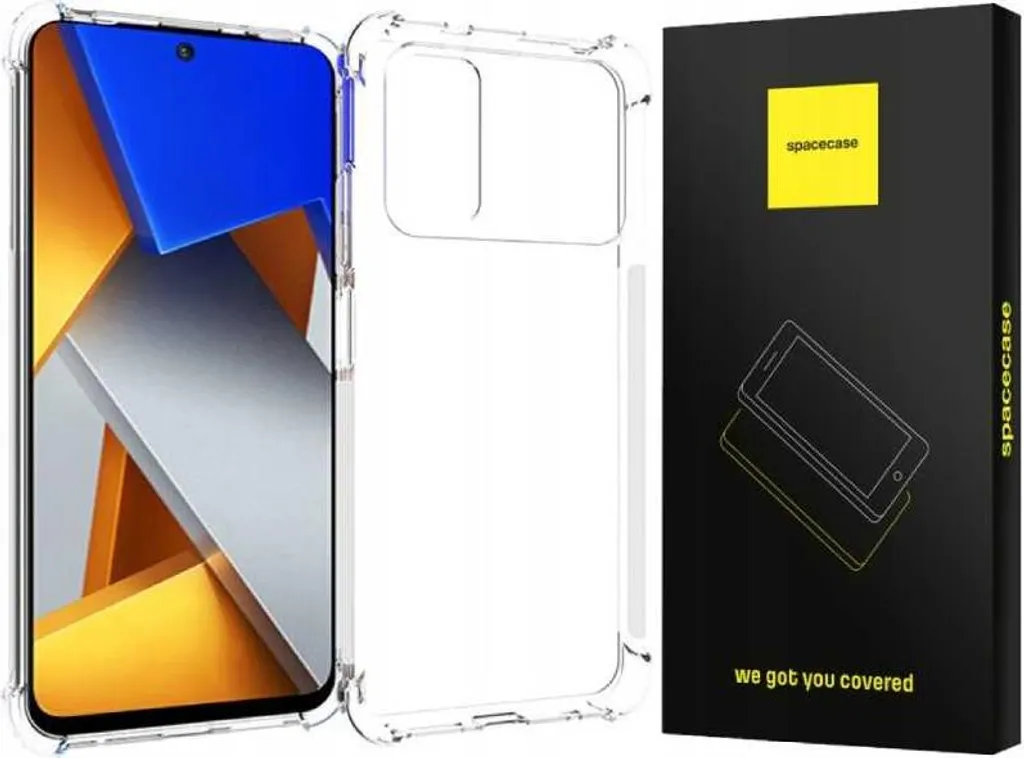 Coque Poco M4 Pro 4G silicone antichoc transparent ultra résistant