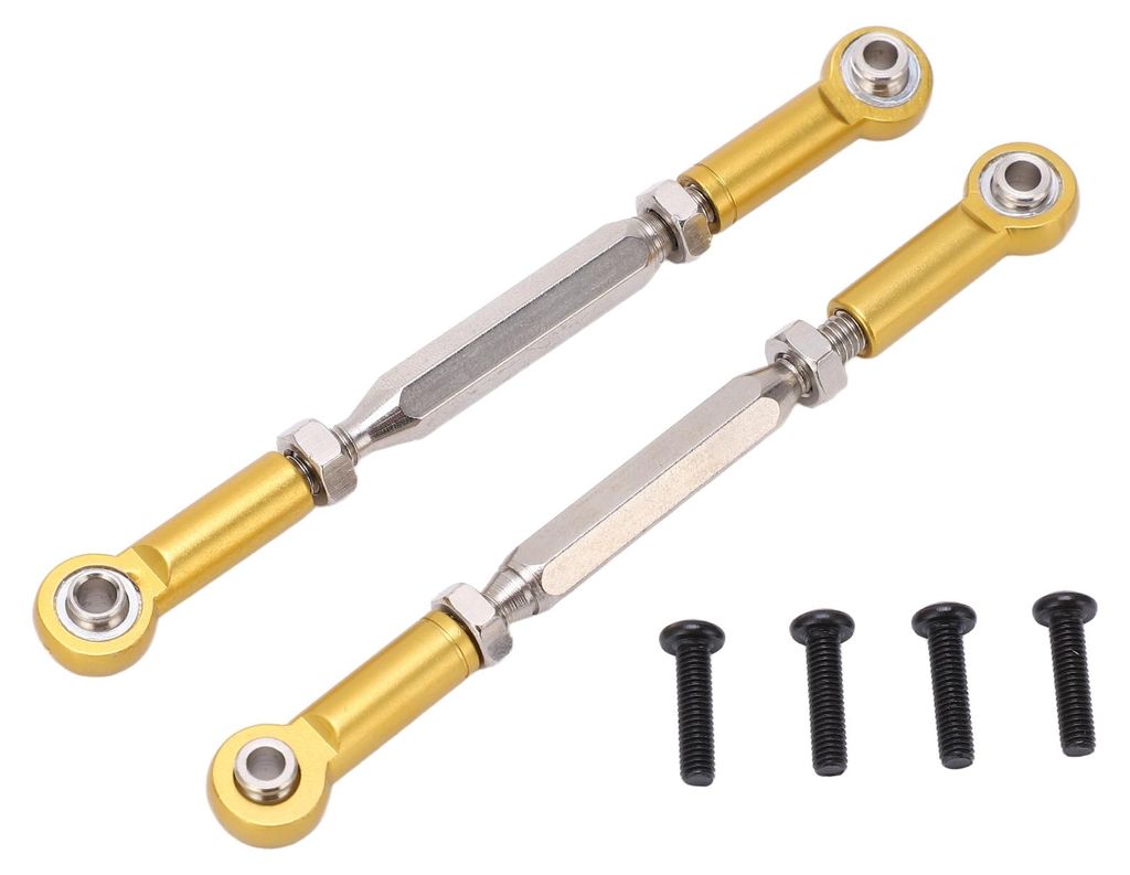2 Stücke Lenkung Hinterradaufhängung Arm Spurstangenwelle für JLB 1/10 Racing Truck Oder