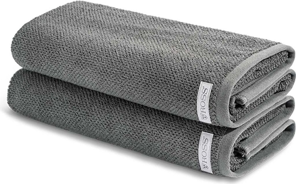Ross Selection 2 X Duschtuch im Set Frottee aus Bio Produktbild 