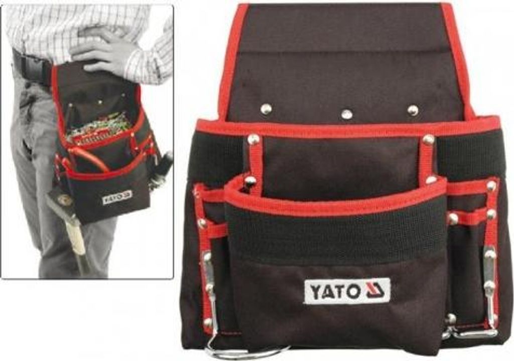 Werkzeug Gürtel Werkzeugtasche Hammerbügel mit 8 Fächern