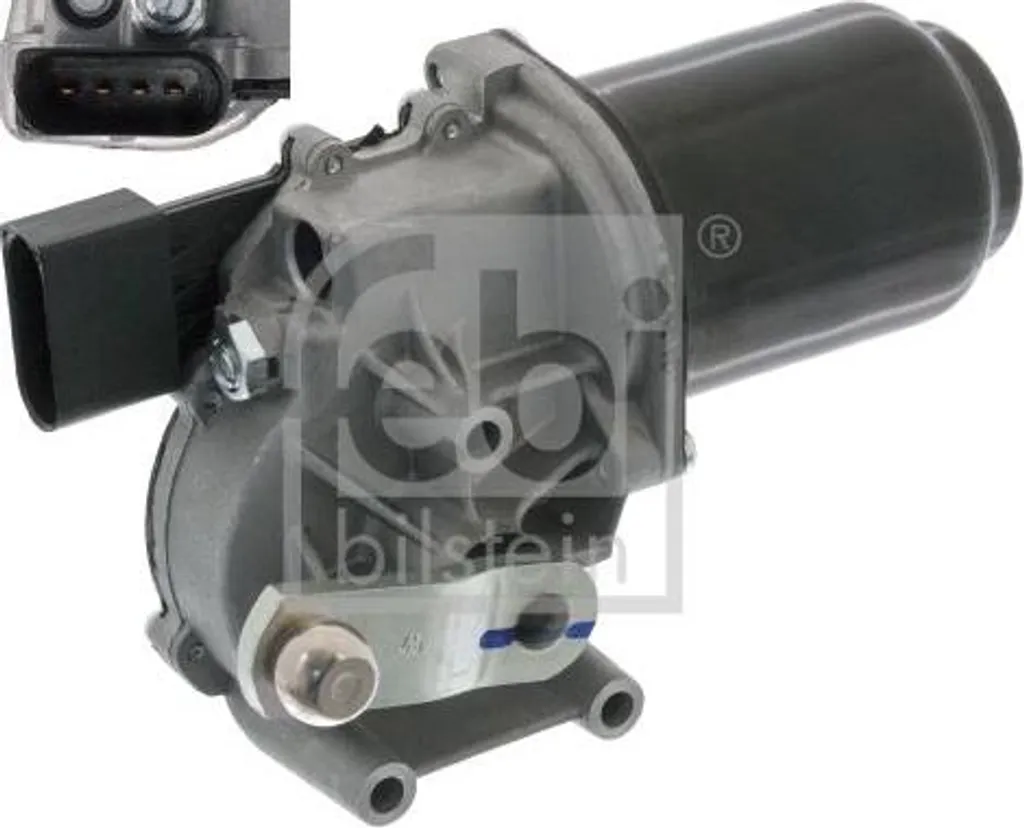 Moteur essuie-glace 5JB955113 robuste pour Seat Toledo et Skoda Fabia