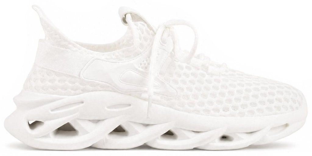 Damen Mesh Sneaker Atmungsaktive Turnschuhe Diuna Weiß Gr.39