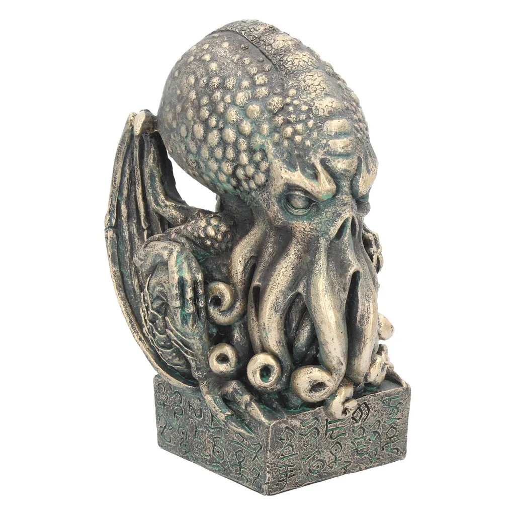 Statue Décorative Cthulhu Mythe de Lovecraft - Figurine Peinte à la Main