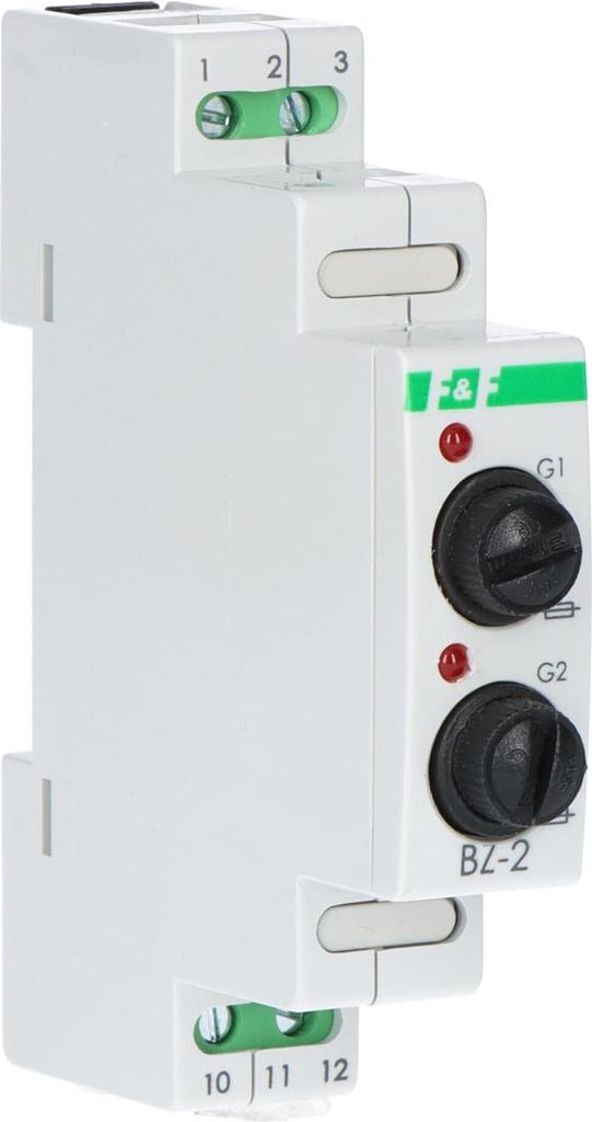 BZ-2 Sicherungsmodul, zweifach, I=6,3A, 1 Modul Produktbild 