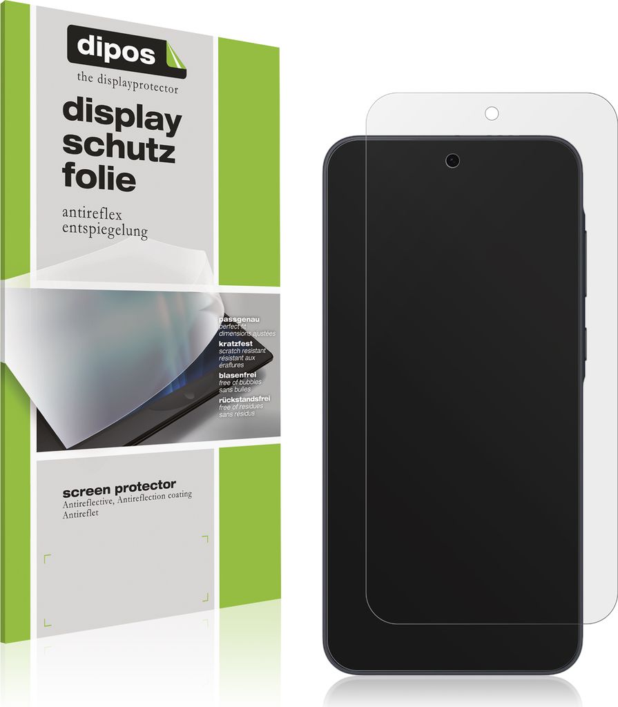 4x Schutzfolie für Samsung Galaxy A56 5G matt Displayschutzfolie Folie Display Schutz dipos