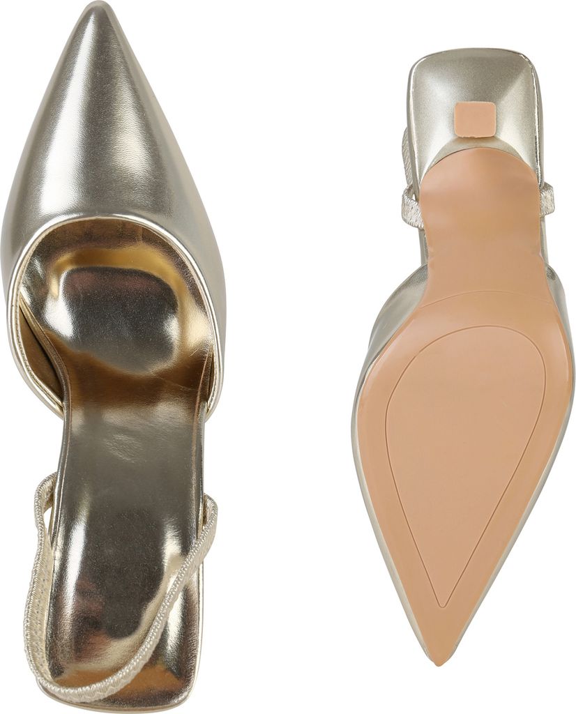 VAN HILL Damen Slingpumps Pumps Spitze Stiletto Klassische Produktbild 3