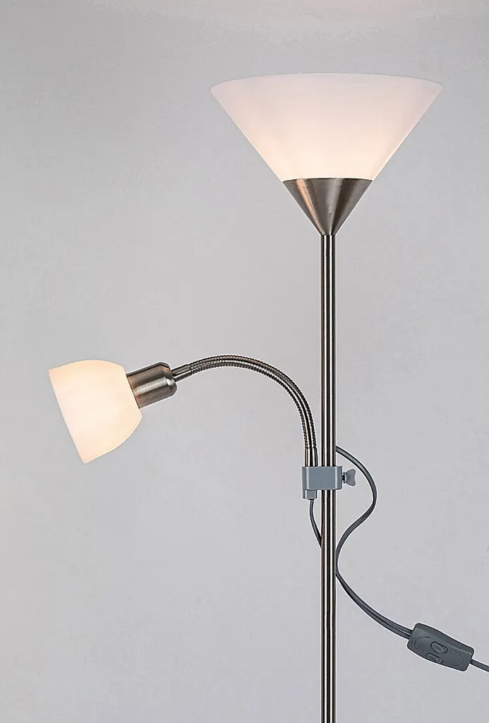 Lampadaire Double Éclairage Action 4064 - Solution Lecture et Salon E27