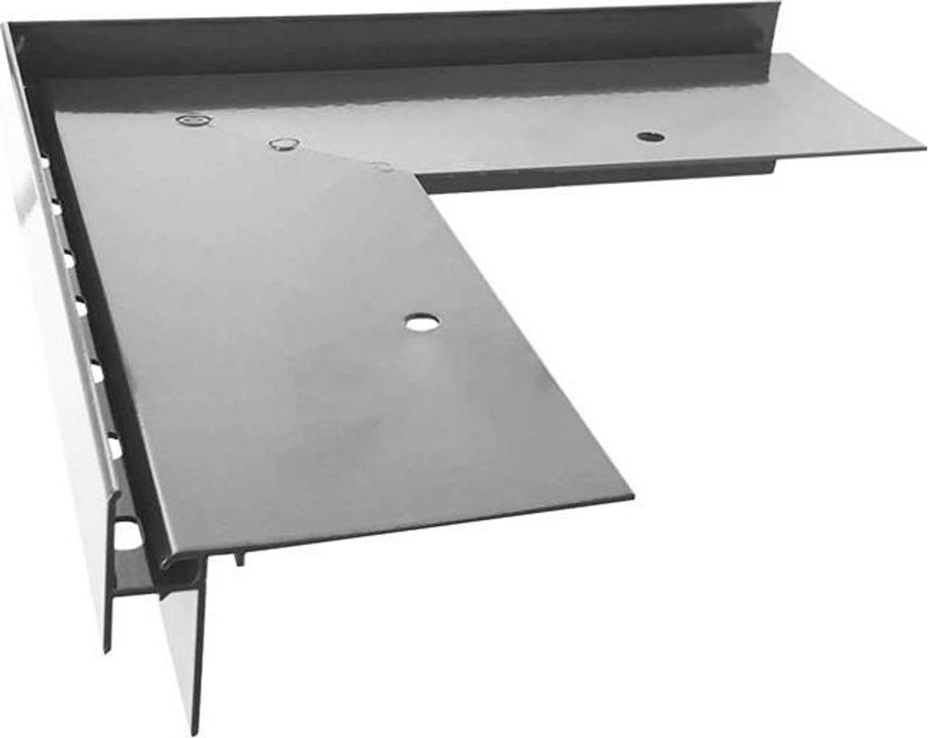 Renoplast Aluminium Traufprofil W35+ Belüftungsboden, Produktbild 