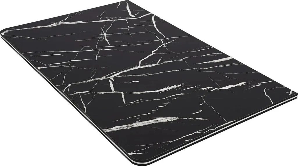 Bureau Mural Rabattable pour Petit Espace - Table Pliante Noire 80 cm