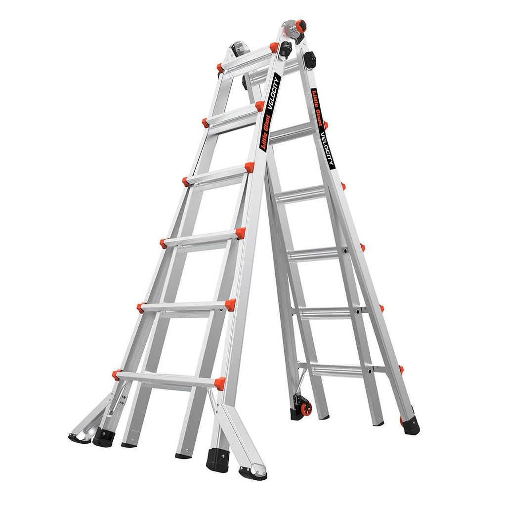 Multifunktionsleiter Little Giant VELOCITY 4x6 Stufen, Aluminum 15426EN
