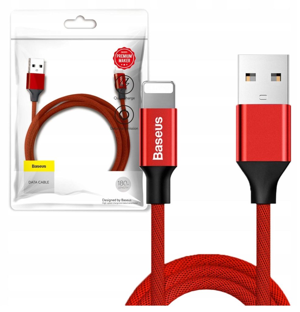Baseus Yiven Kabel Przewód W Materiałowym Oplocie Usb / Zdjęcie produktu 