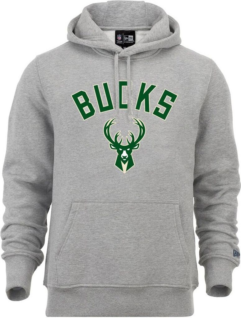New Era Sweatshirts Team Logo PO Hoody Milwaukee Bucks, 11546172, Größe: L