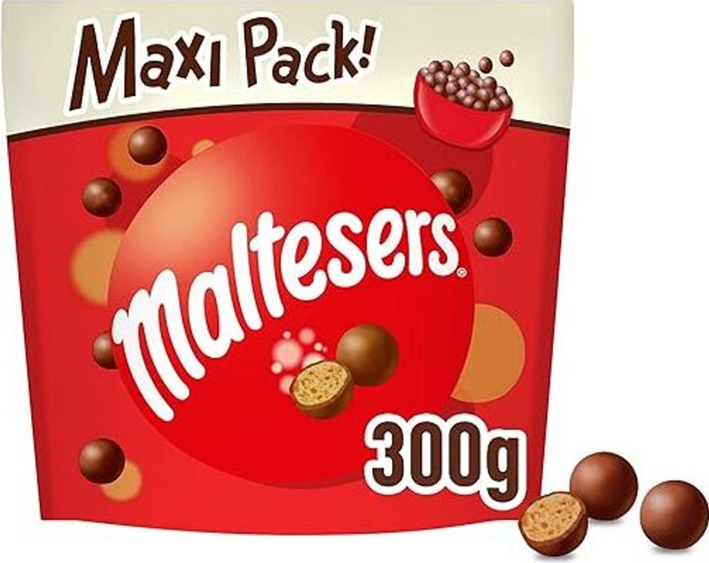 Maltesers Milchschokoladen Kugeln mit knusprigem Malzkern Produktbild 