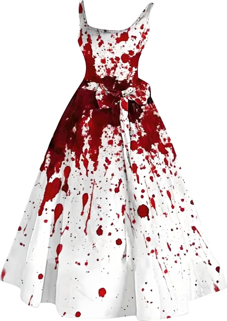 Dámský halloweenský kostým - strašidelné hororové Obrázek produktu 