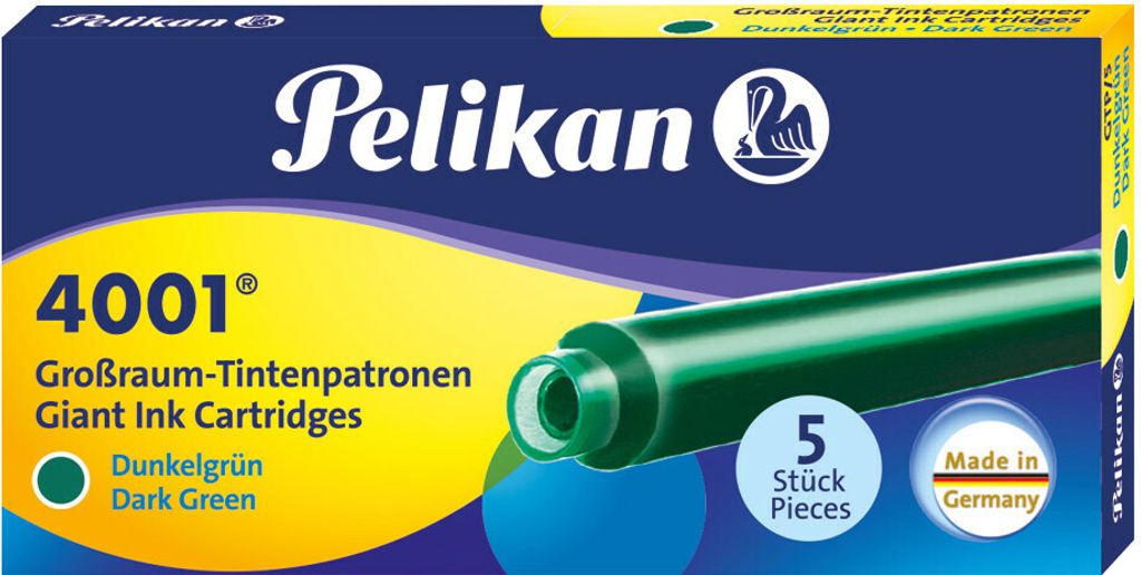 Pelikan® 300070 Atramentová kazeta 4001® GTP/5 - Obrázok produktu 
