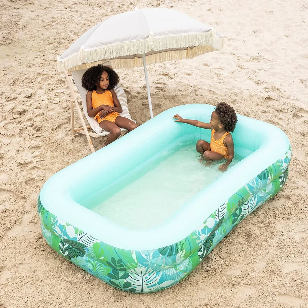 Piscine gonflable Tropicale résistante et compacte Swim Essentials - 4