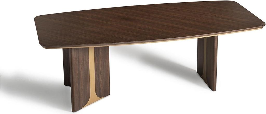 Esstisch Tisch Esszimmer Esszimmertisch Holz Braun Esszimmermöbel