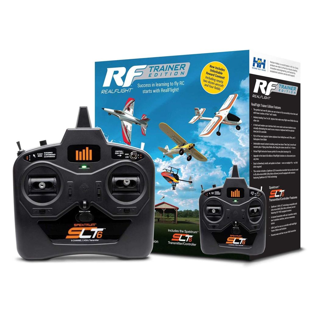 RealFlight Flug Simulator Trainer Edition mit SLT6 Produktbild 