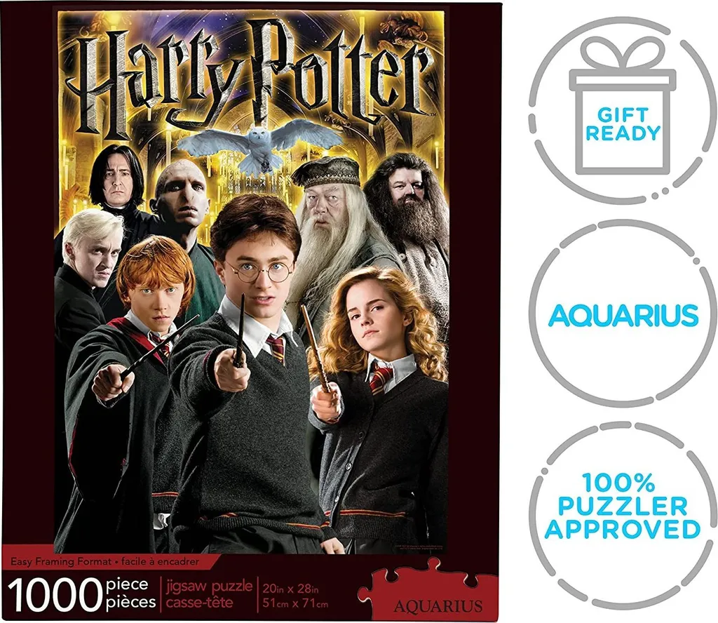 Puzzle Harry Potter 1000 pièces sans reflets - Assemblage Précis et Facile - 8
