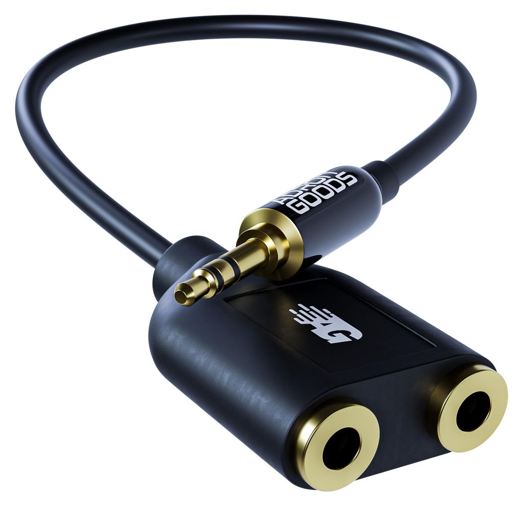 AdroitGoods Rozgałęźnik Jack (3.5mm) - Jack (3.5mm) na Jack Zdjęcie produktu 