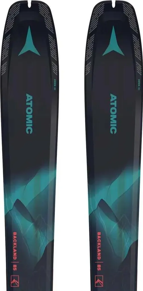 Atomic Backland 85 Gris 165cm : Skis de rando pour monter sans effort