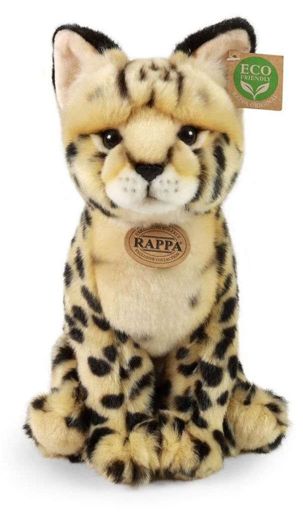 Rappa Plüsch Serval Kuscheltier 30 cm umweltfreundliches Spielzeug