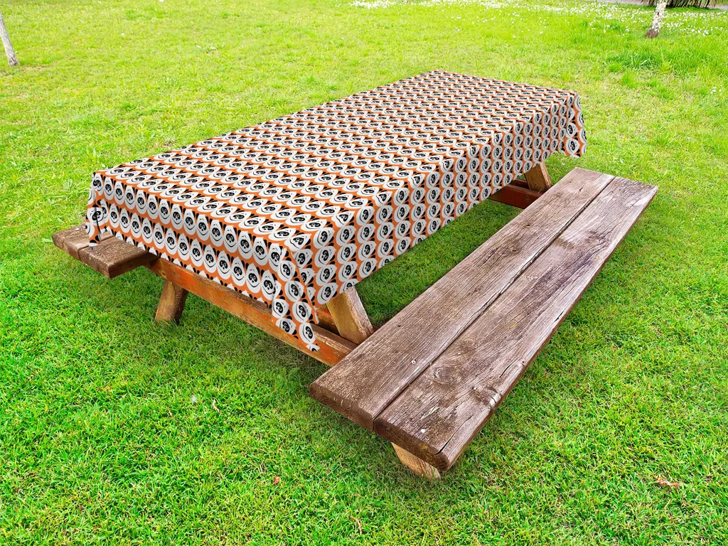Tovaglia Professionale da Picnic ABAKUHAUS Panda Sienna 145x210