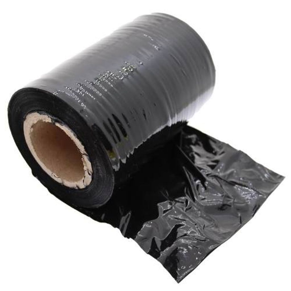 Schrumpffolie schwarz, 0,1 m, 23 μm