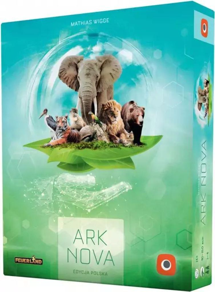 Ark Nova gra strategiczna dla 1-4 graczy Portal Games
