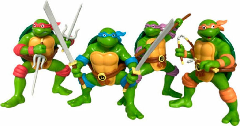 Teenage Mutant Ninja Turtles - Cowabunga Set (4 Figuren) Produktbild 