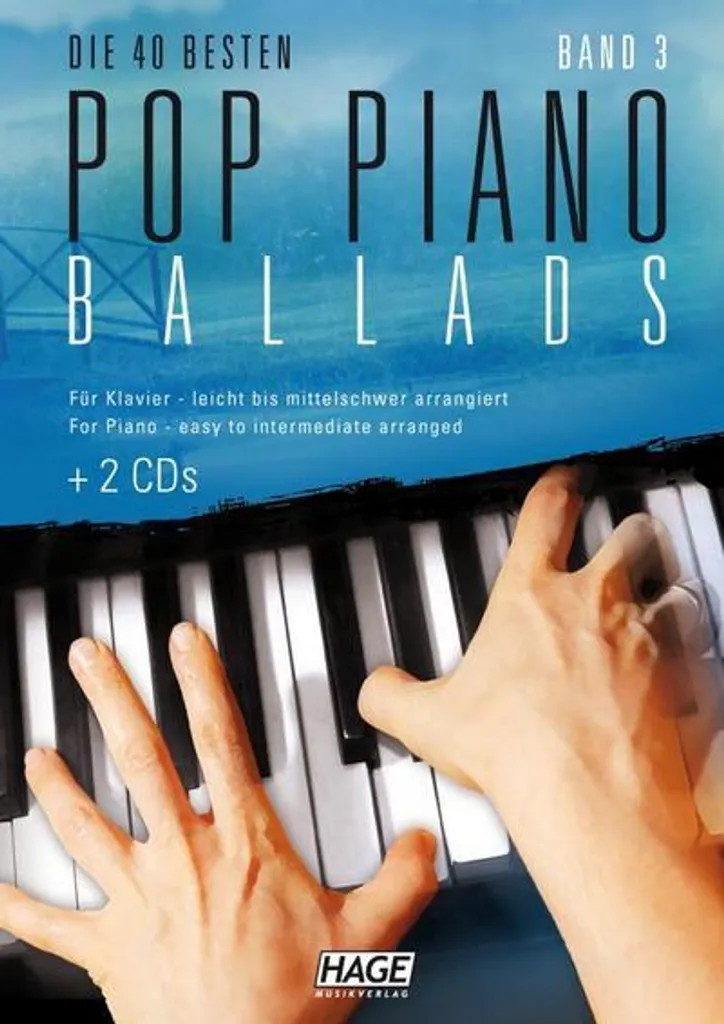 Réussir vos Ballades au Piano avec Pop Piano Ballads 3 et ses 2 CDs