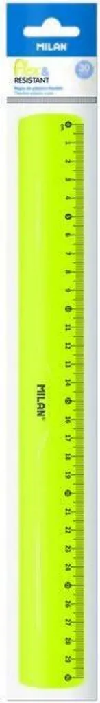 Righello Di 30 Cm Su Un Blister Giallo