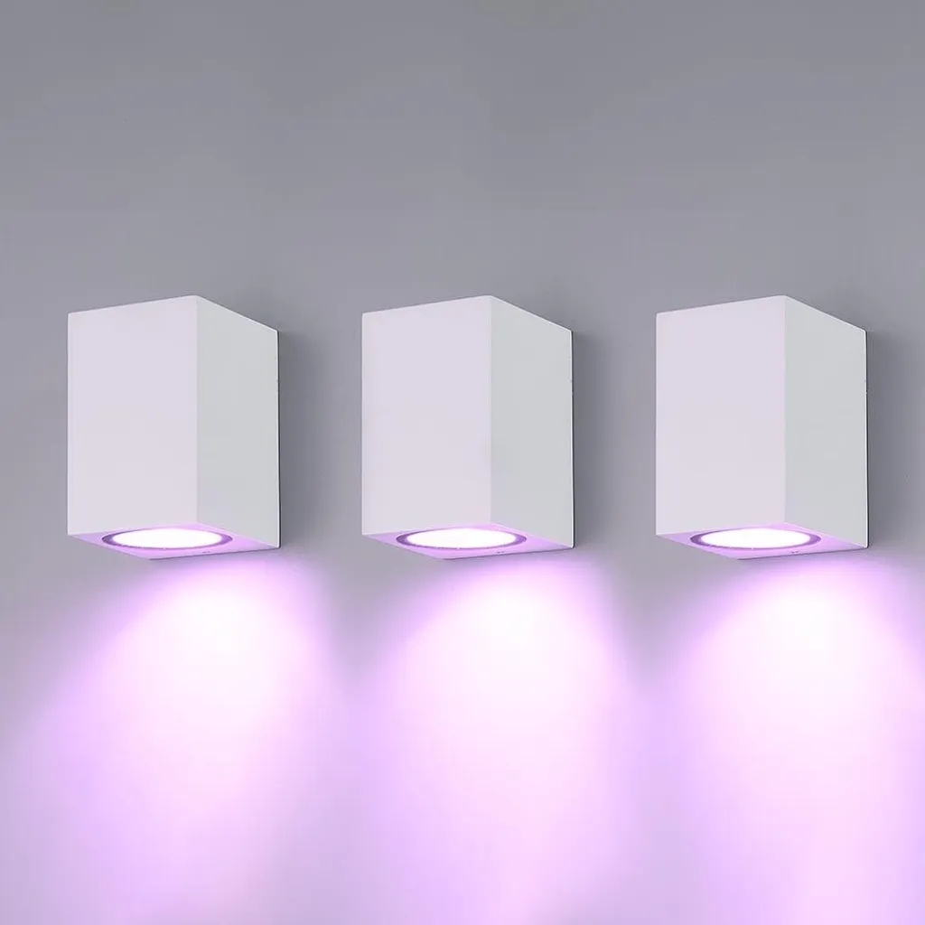 Luminaire mural connecté pour ambiance extérieure personnalisée RGBWW