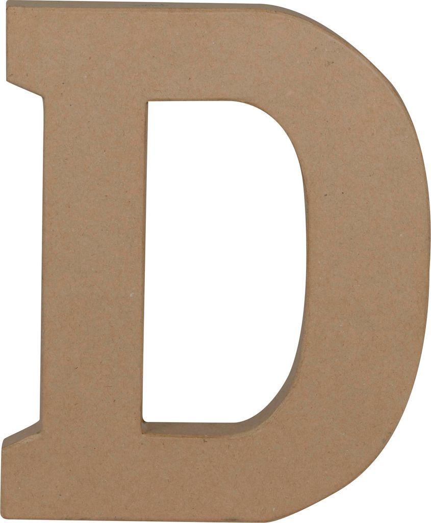 Clairefontaine Buchstabe D Kraft 20cm