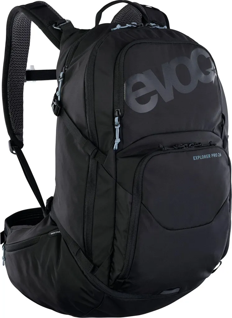Sac EVOC Explorer Pro 26 Noir - Fini le mal de dos en rando vélo et VTT