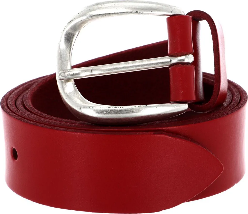 Vanzetti Cintura 30mm Pelle Rossa W80 | Eccellenza Tedesca e Stile Iconico