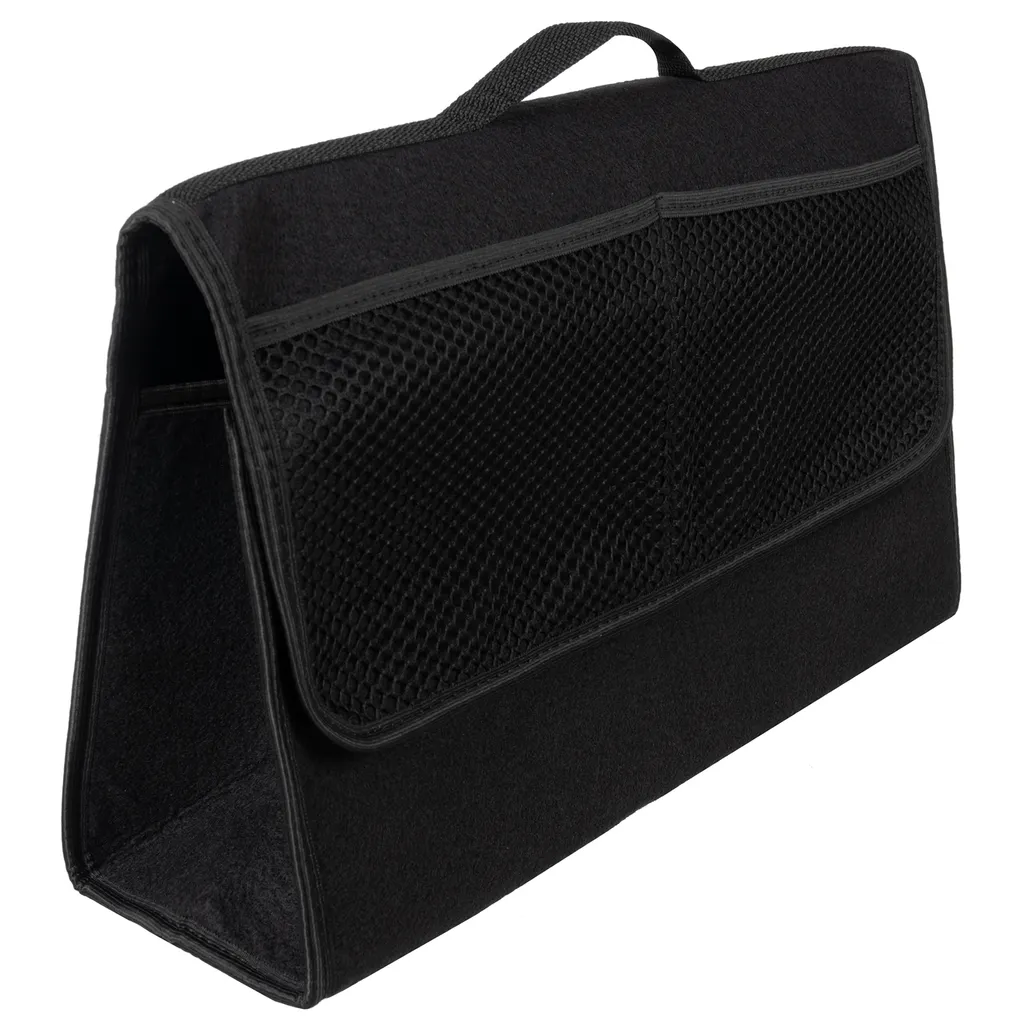 Borsa Baule Auto XL Feltro Nero: Protezione e Ordine per la Spesa