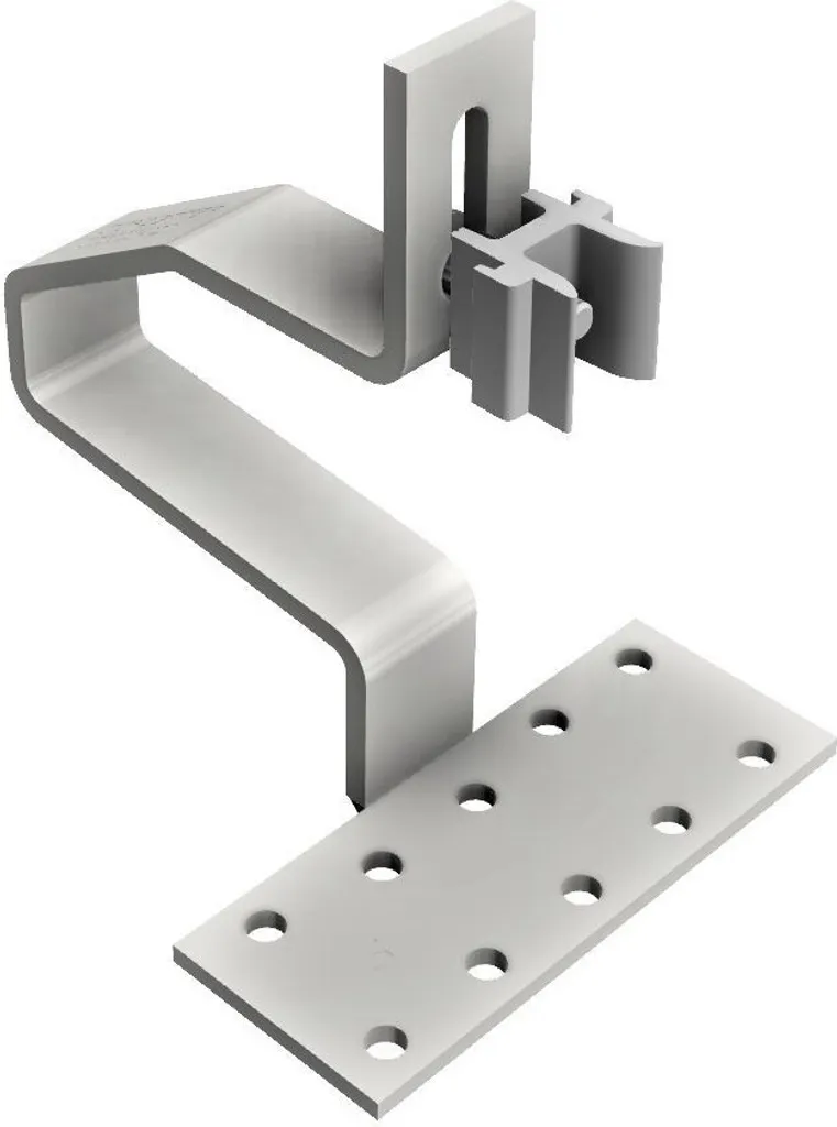 Crochet de Fixation Solaire Schletter Rapid2+ Pro 45 pour Toiture Tuile