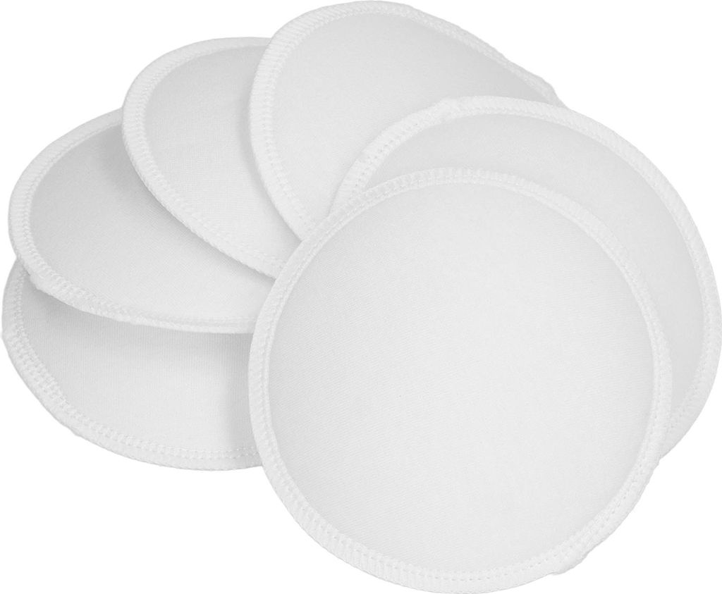 12 Stück wiederverwendbare Stilleinlagen aus reiner Baumwolle waschbar auslaufsicher Stilleinlagen