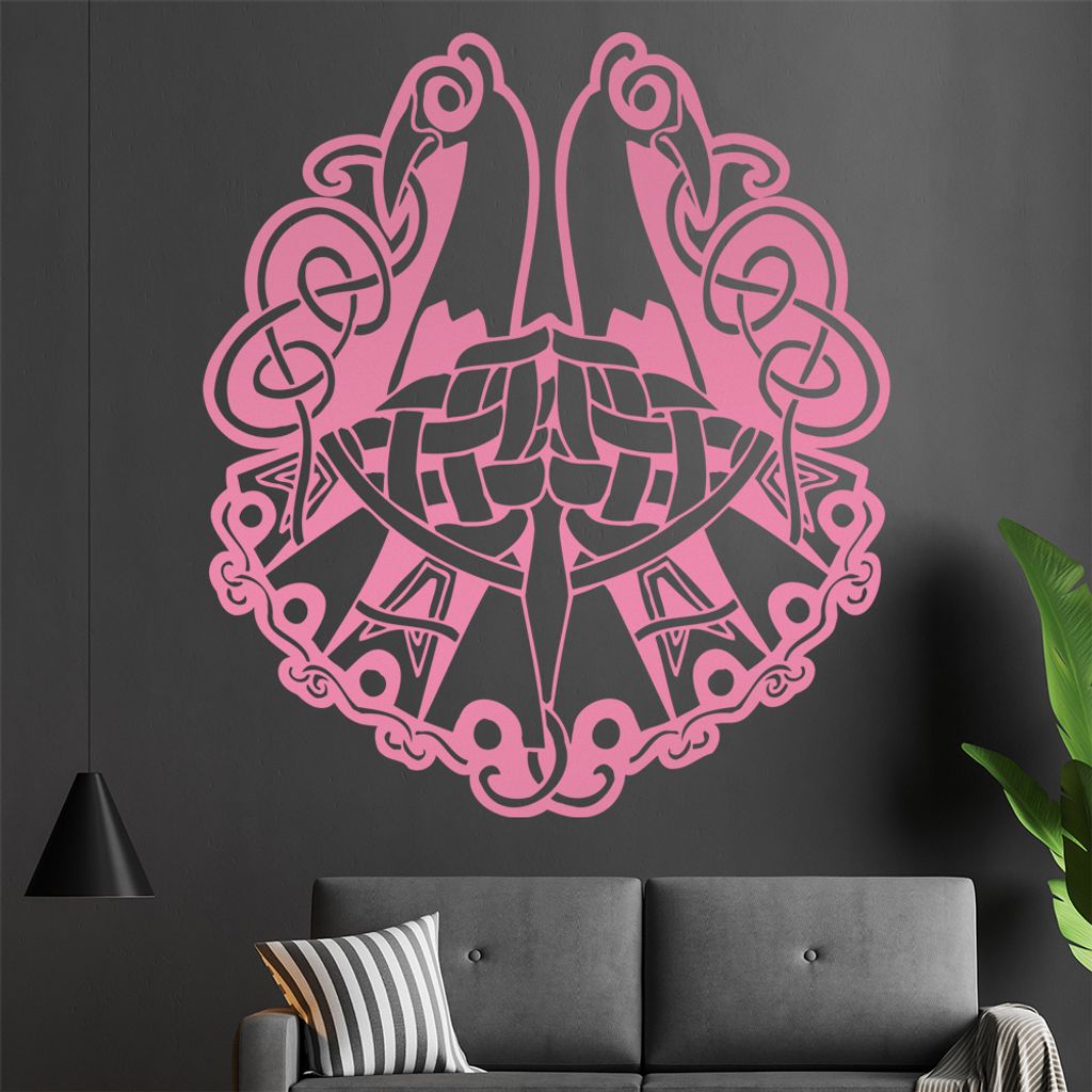 keltische Knoten Wandtattoo in 6 Größen - Wandaufkleber Wall Sticker - Dekoration, Küche, Wohnzimmer, Schlafzimmer, Badezimmer