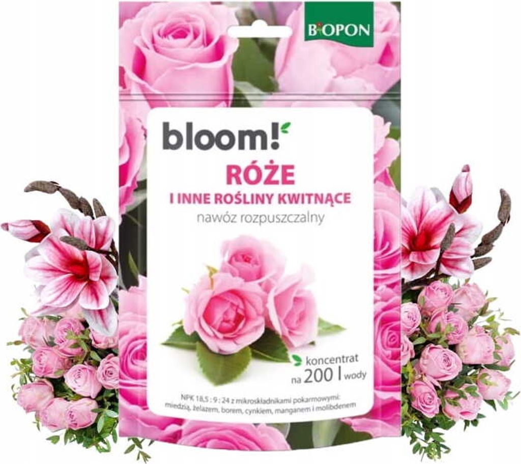 Fertilizzante solubile per rose, fiori da fiore 200g fresco Immagine del prodotto 