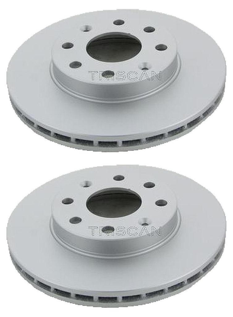 2 Bremsscheiben belüftet Ø 236 mm TRISCAN für u.a. CHEVROLET AVEO