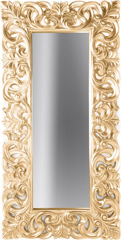 Großer Barock Design Spiegel VENICE gold antik 90x180cm Produktbild 8