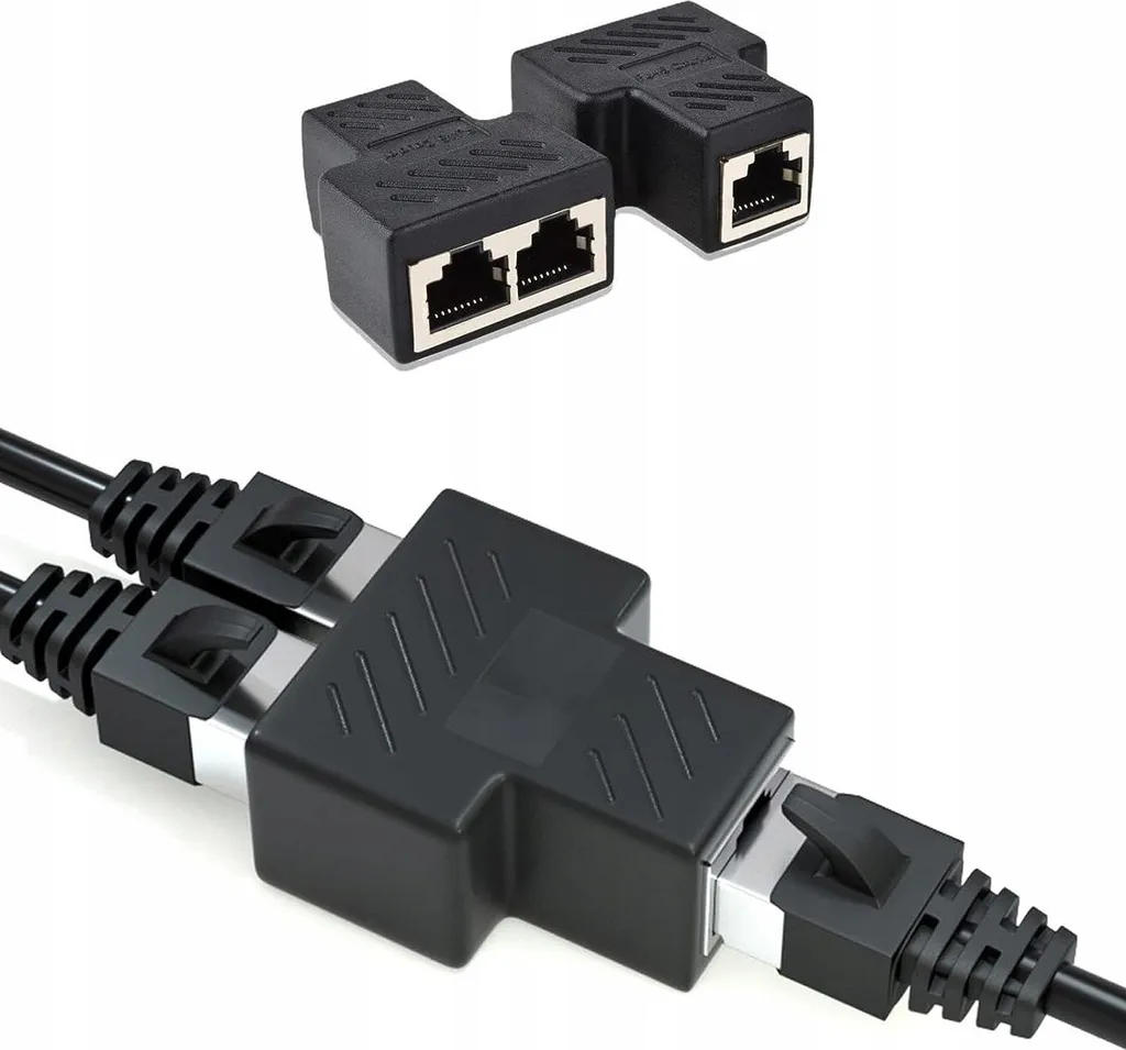 Switch Splitter Ethernet RJ45 1 vers 2 : Fini le Manque de Ports LAN