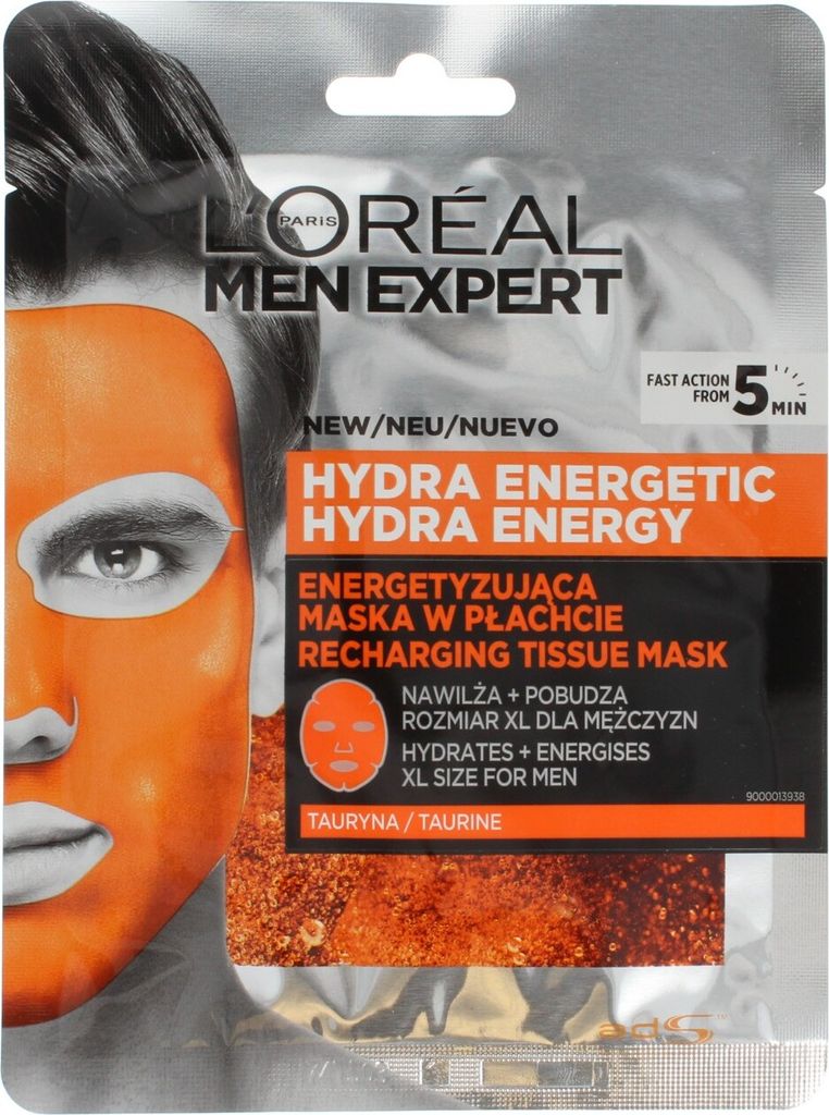 L'Oréal Paris Men Expert Hydra Energetic Hydration Mask Produktbild 