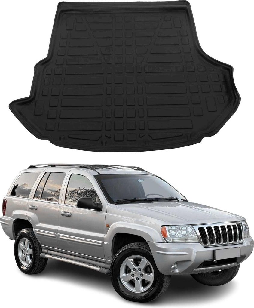 Kofferraumwanne Laderaumwanne für Jeep Grand Cherokee WJ 1998-2005 Gummi TPE