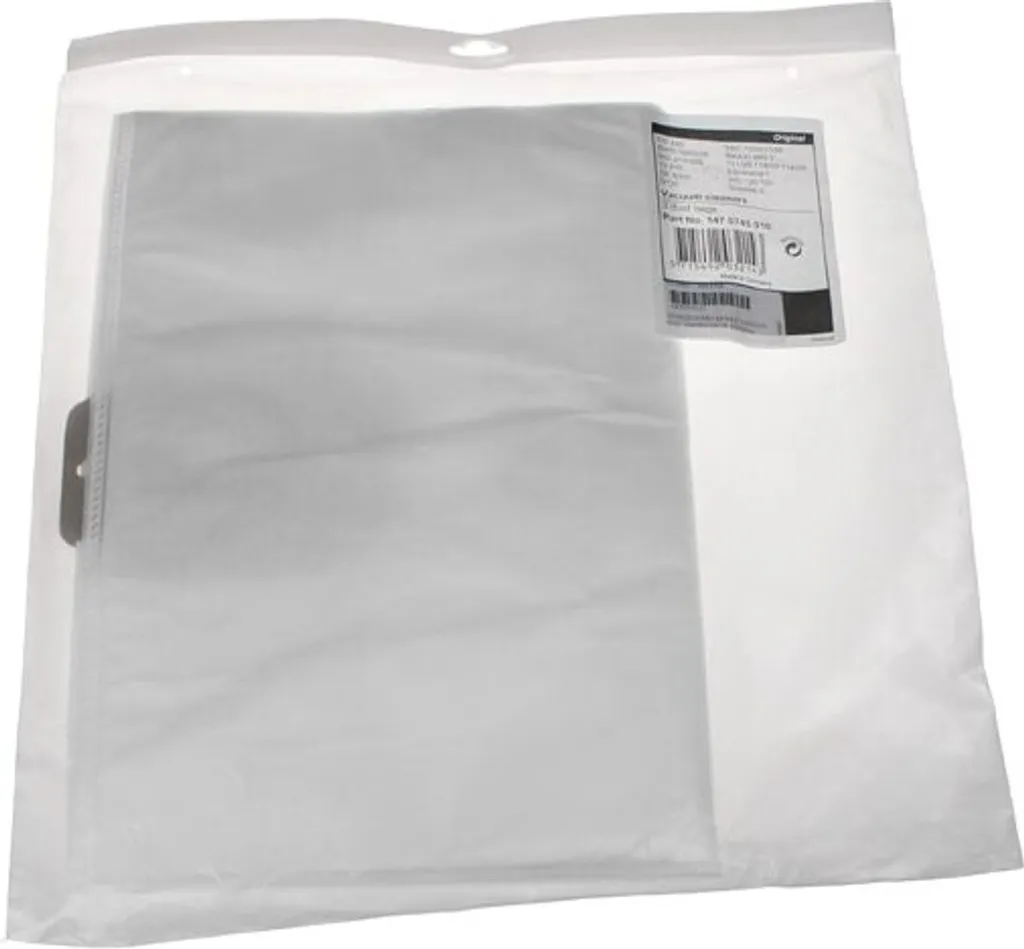 Sacs à Poussière Nilfisk pour Aspirateur Industriel GWD300 Pro 10pcs