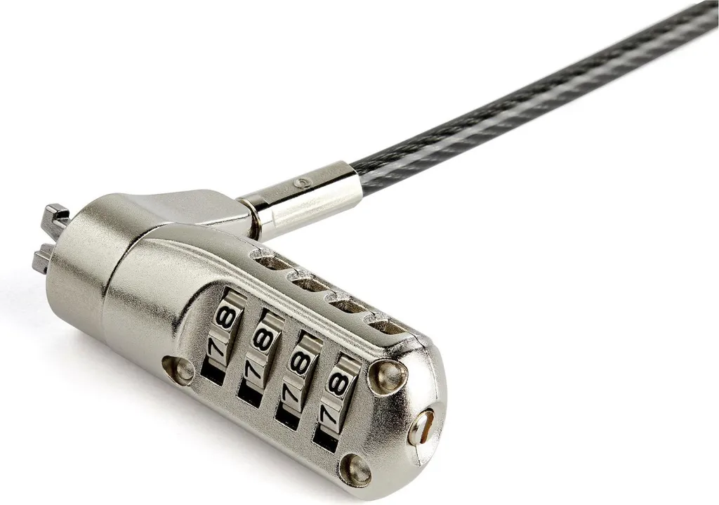 Câble antivol pour ordinateur portable Nano Lock avec code à 4 chiffres - 5
