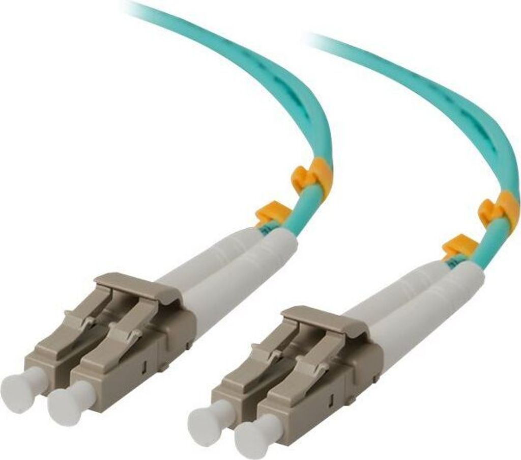 Alogic Glasfaserkabel LC-LC Multi Mode Duplex LSZH OM4 0.5m