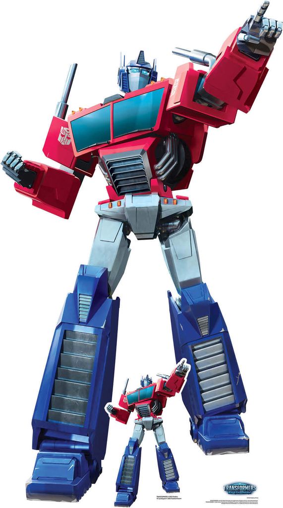 Optimus Prime Transformers Pappaufsteller 94x169 cm Produktbild 